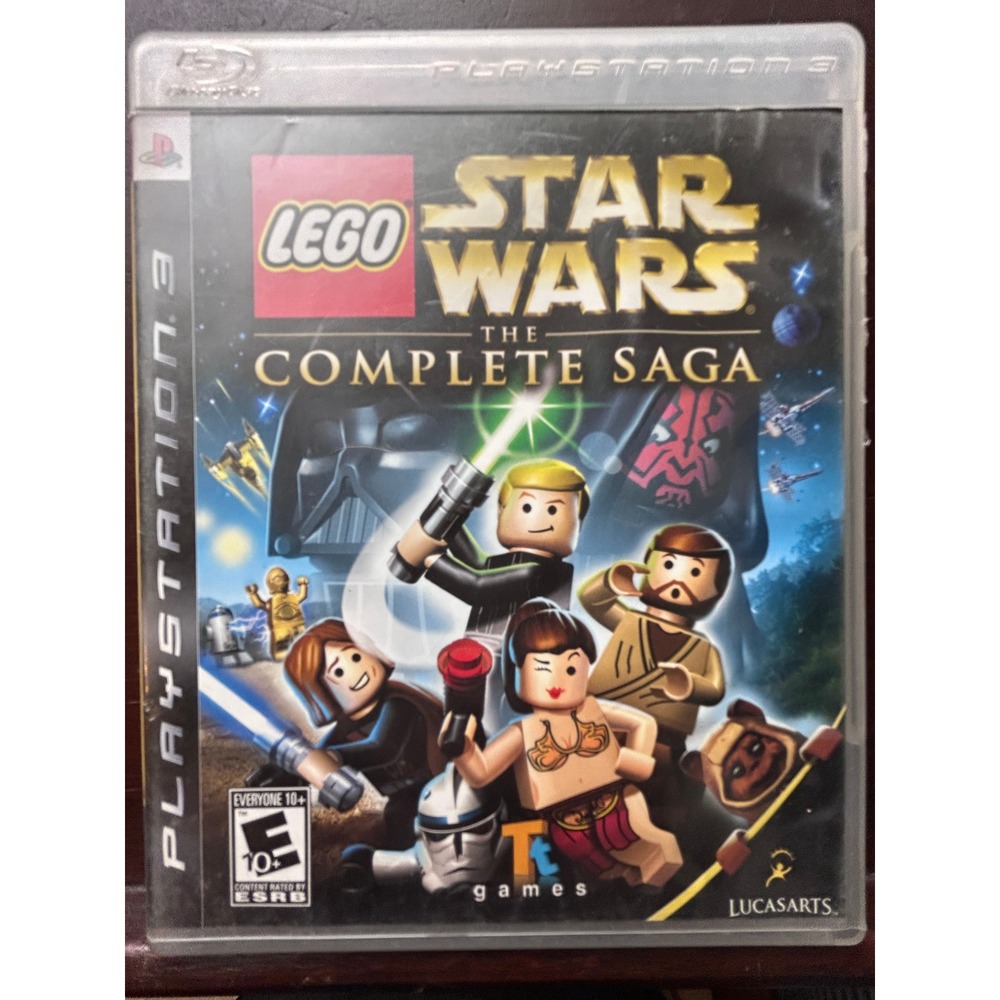 LEGO Star Wars The Complete Saga Sony PlayStation 3 PS3 Game CIB BLUS-30079